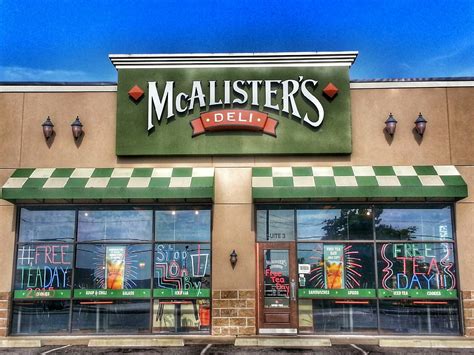 Learn more about dining in, catering, or delivery. . Mcalisters restaurant